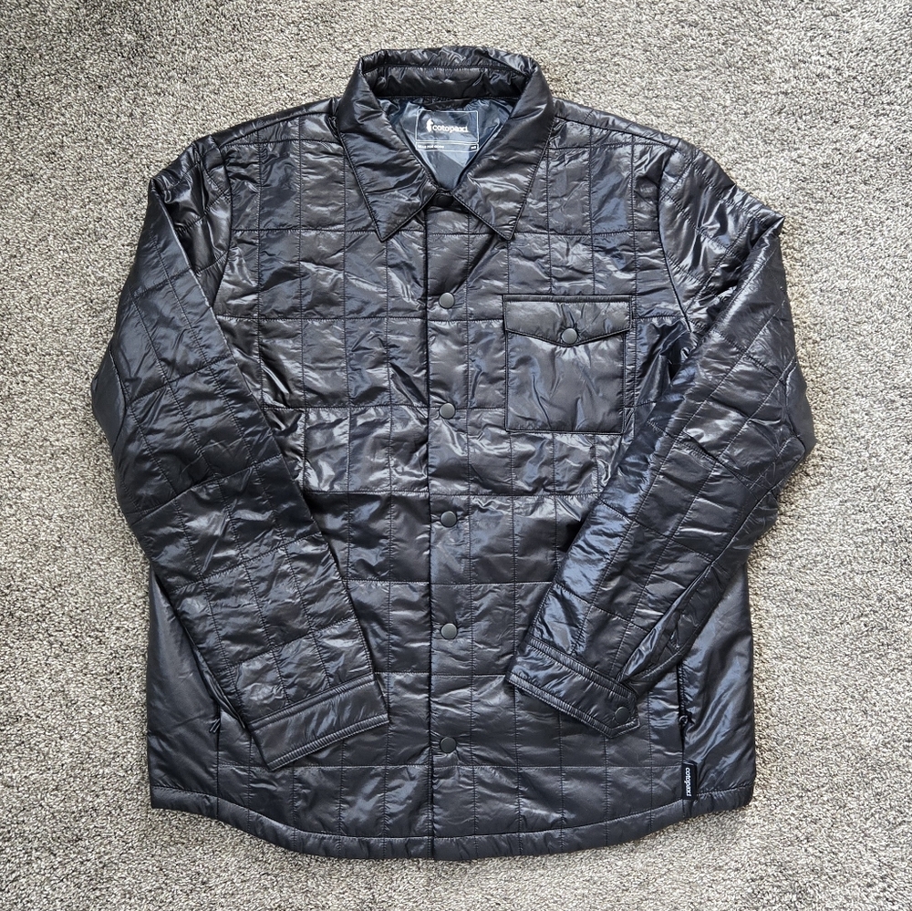Cotopaxi Men's Kusa Shirt Black Puffer Jacket NEW size small